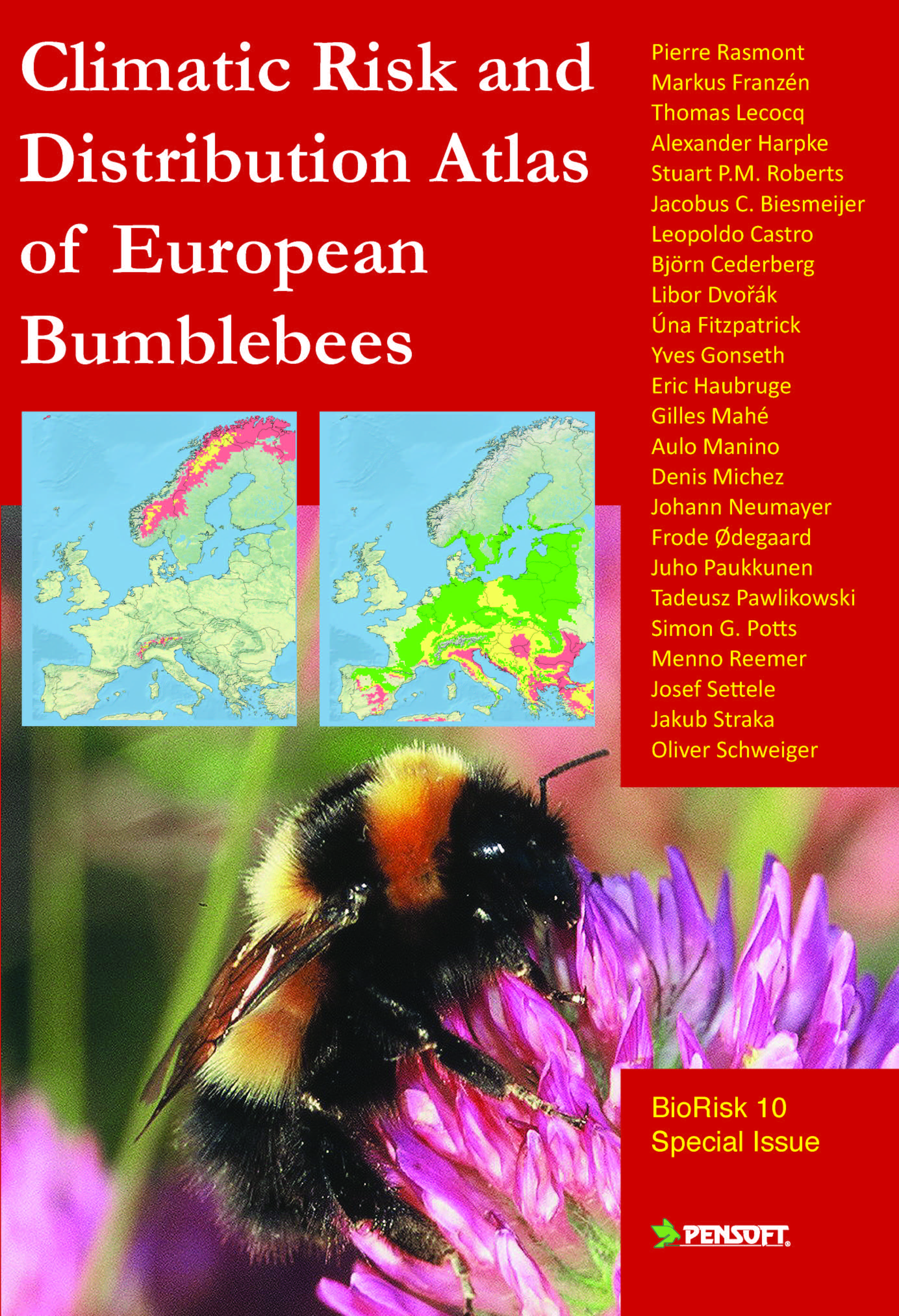 Climatic Risk and distribution Atlas of European bumblebees